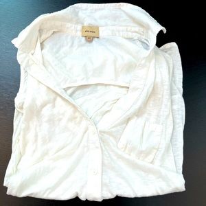 Ella Moss button down sleeveless top